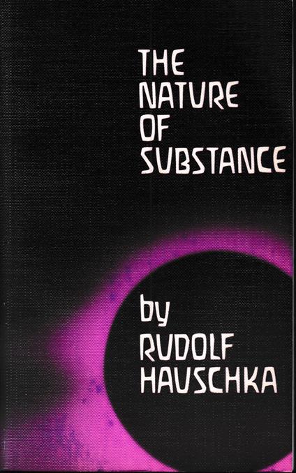 Nature of Substance: Spirit and Matter - copertina