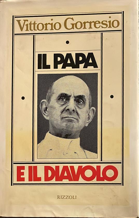 Il Papa e il diavolo - Vittorio Gorresio - copertina