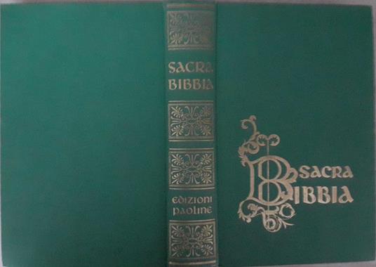 La Sacra Bibbia. Traduzione dai testi originali - copertina