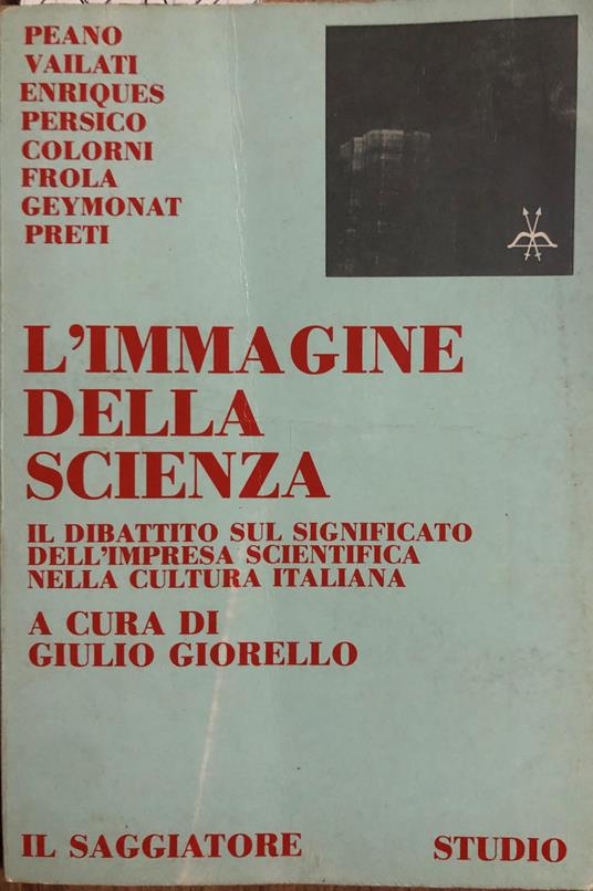 L' immagine della scienza - copertina