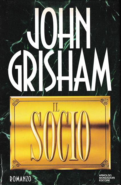 Il socio - John Grisham - copertina