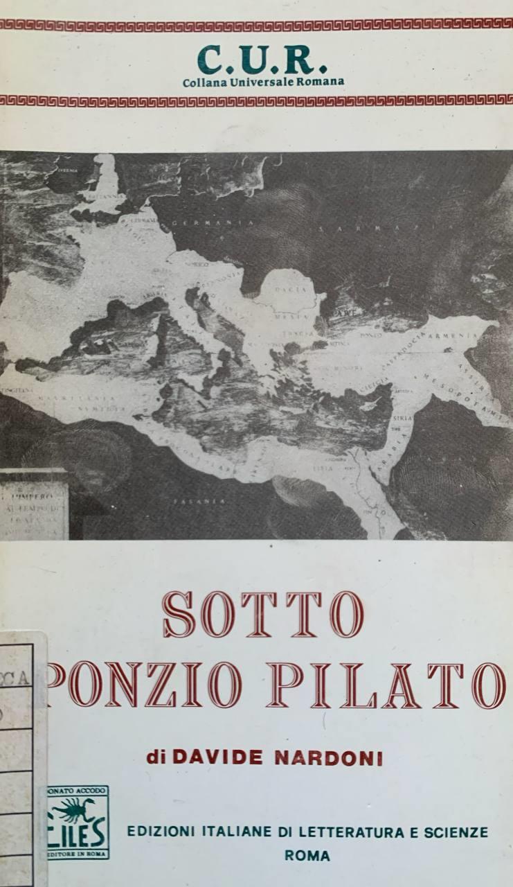 Sotto Ponzio Pilato