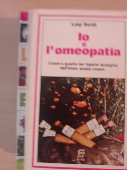 Io e l'omeopatia - Luigi Bardò - copertina