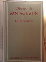 Obras de San Agustin III Obras filosoficas