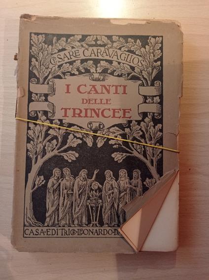 I canti delle trincee - copertina