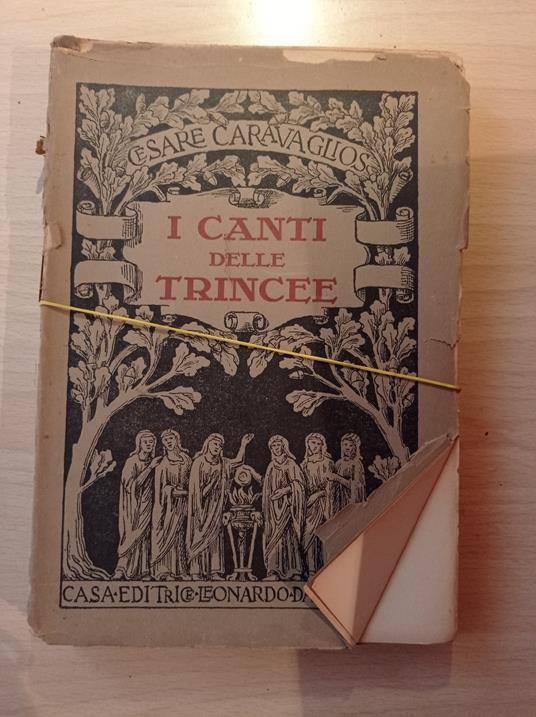 I canti delle trincee - copertina