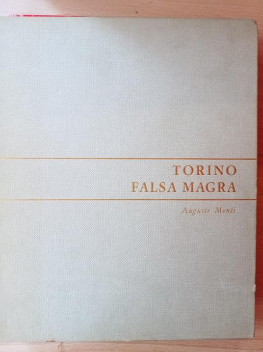 Torino falsa magra - Augusto Monti - copertina