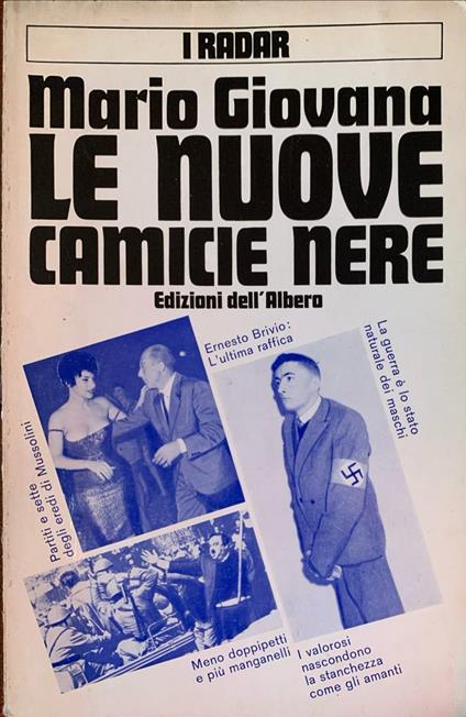 Le nuove camicie nere - Mario Giovana - copertina