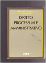 Manuale di diritto processuale amministrativo