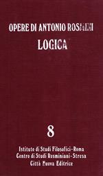 Opere. Logica (Vol. 8)