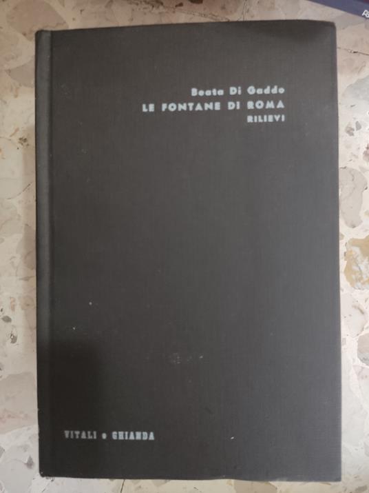 Le fontane di Roma - copertina