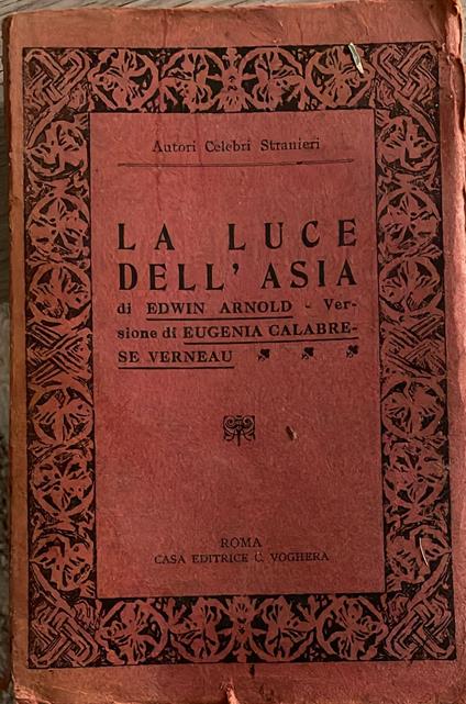 luce dell'Asia - Edwin Arnold - copertina