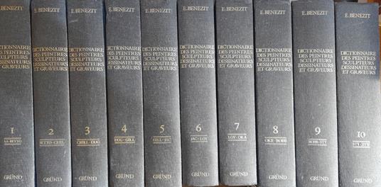 Dictionnaire Des Peintres, Sculpteurs, Dessinateurs Et Graveurs: Nouvelle Edition 10 Volumi - copertina