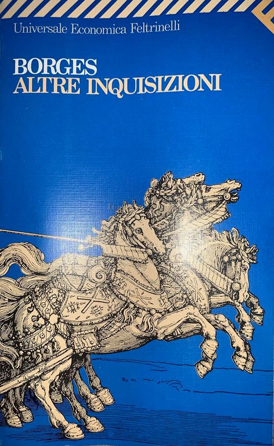 Altre inquisizioni - Jorge L. Borges - copertina