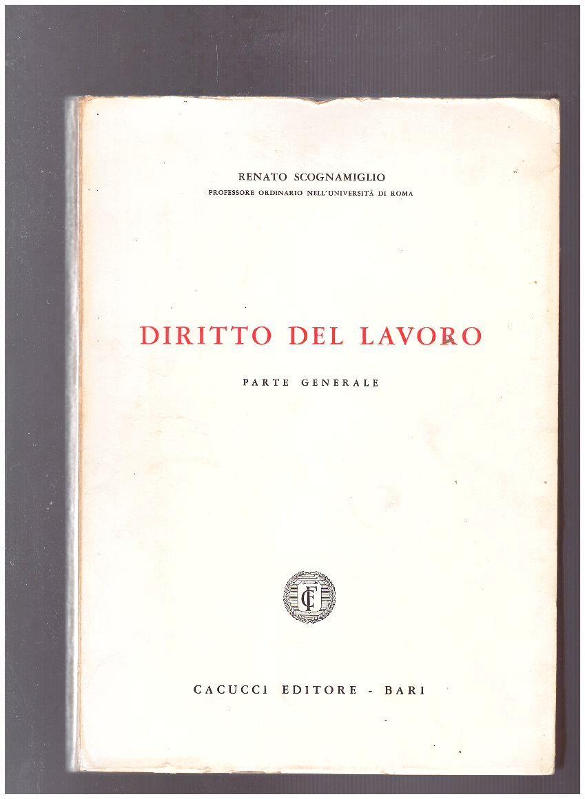 Diritto del lavoro Parte Generale