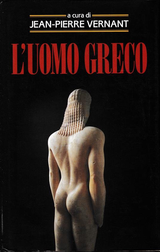 L' uomo Greco - Jean-Pierre Vernant - copertina