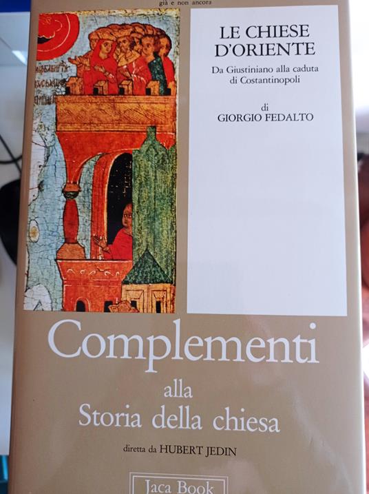 Le Chiese d'Oriente - Giorgio Fedalto - copertina