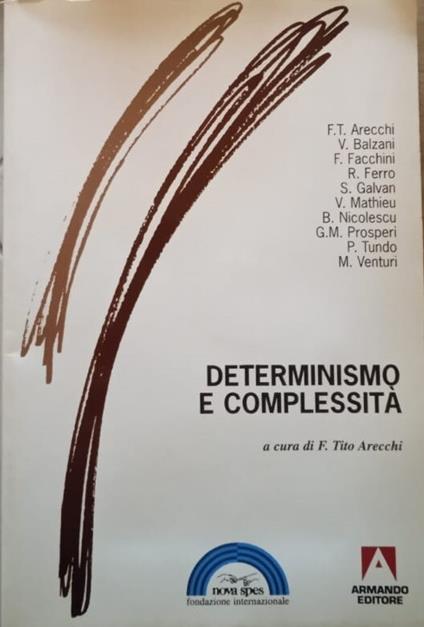 Determinismo e complessità - copertina