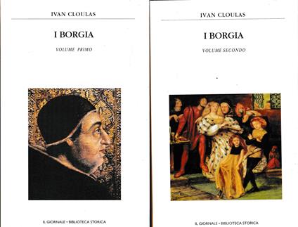 I Borgia, due volumi - Ivan Cloulas - copertina