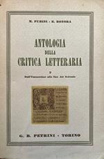Antologia della critica letteraria. 2 - Dall'Umanesimo alla fine del Seicento