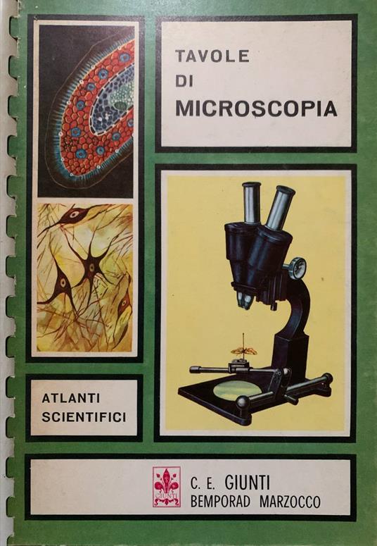 Tavole di microscopia - copertina