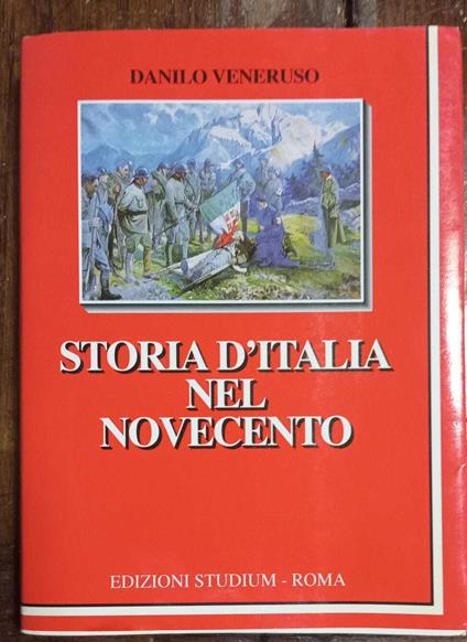 Storia d'Italia nel Novecento - Danilo Veneruso - copertina