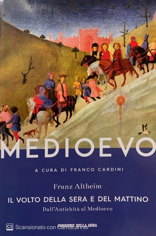 Medioevo il volto della sera e del mattino - copertina
