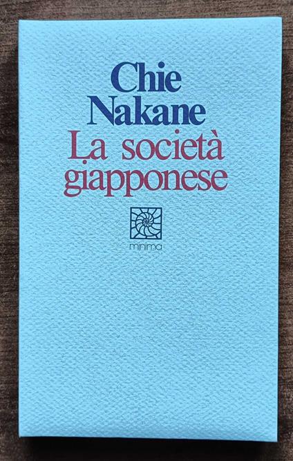 la società giapponese - Chie Nakane - copertina