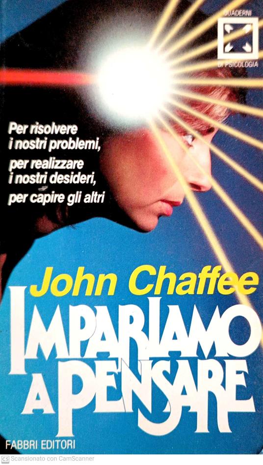Impariamo a pensare - John Chaffee - copertina
