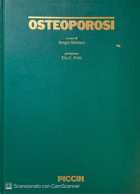 Osteoporosi - Sergio Ortolani - copertina