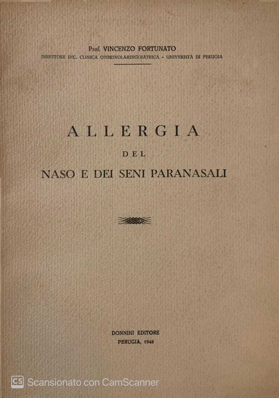 Allergia del naso e dei seni paranasali