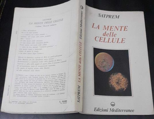 La mente delle cellule - Satprem - copertina