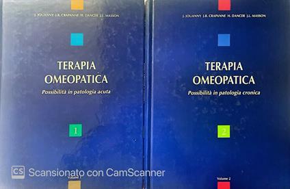 Teoria omeopatica: possibilità in patologia acuta vol. 1 possibilità in patologia cronica vol. 2 - copertina