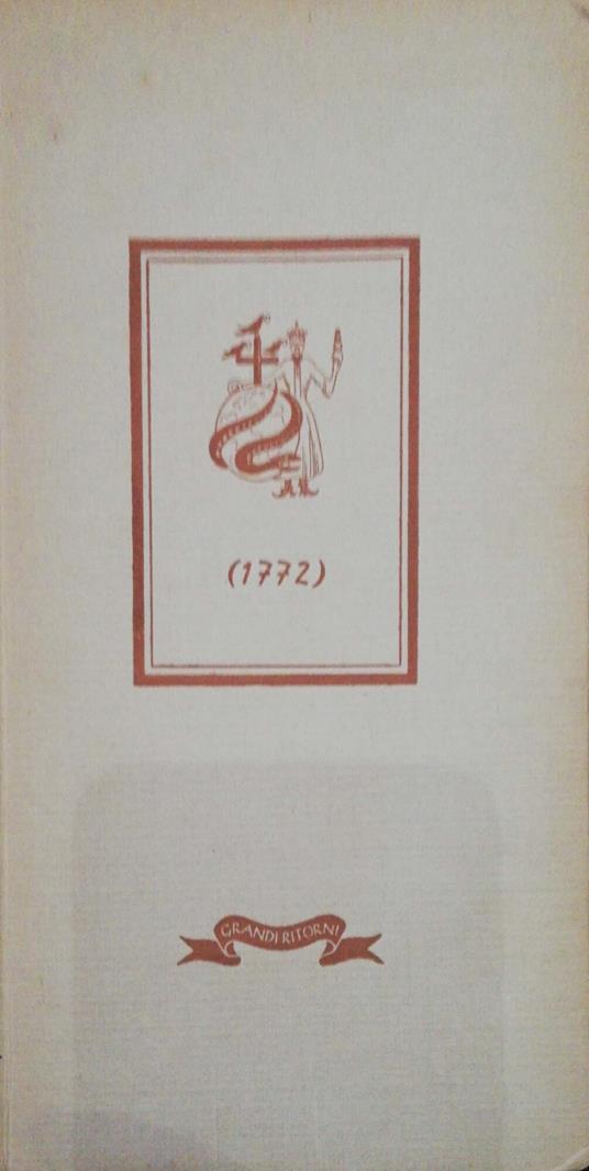 Il diavolo in amore - Jacques Cazotte - copertina