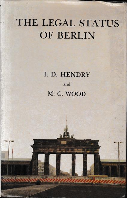 The Legal Status of Berlin - copertina