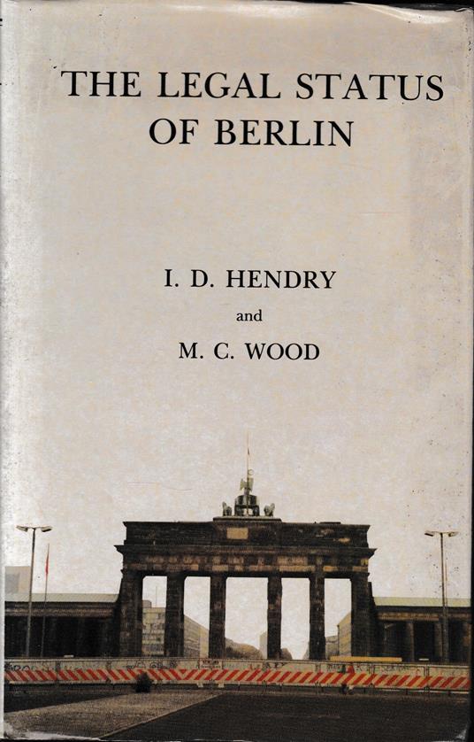 The Legal Status of Berlin - copertina