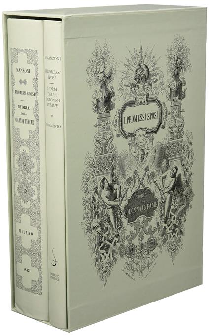 I promessi sposi-Storia della colonna infame - Alessandro Manzoni - copertina