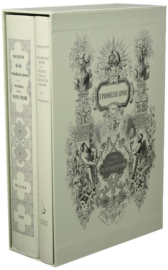 I promessi sposi-Storia della colonna infame - Alessandro Manzoni - copertina