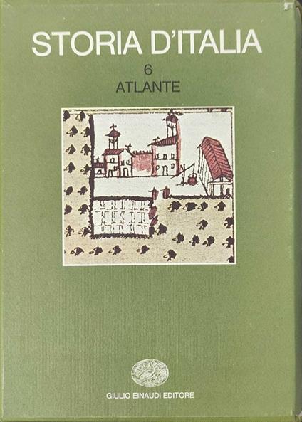 Storia D'Italia Atlante 6 - Ruggiero Romano - copertina