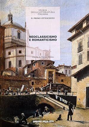 Il primo ottocento Neoclassicismo e Romanticismo - Enrico Malato - copertina
