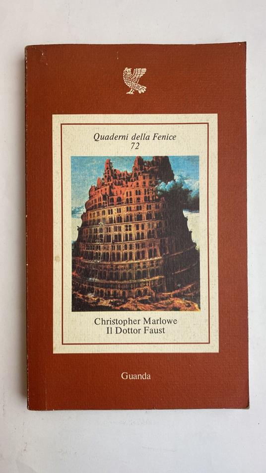 Il dottor Faust - Christopher Marlowe - copertina