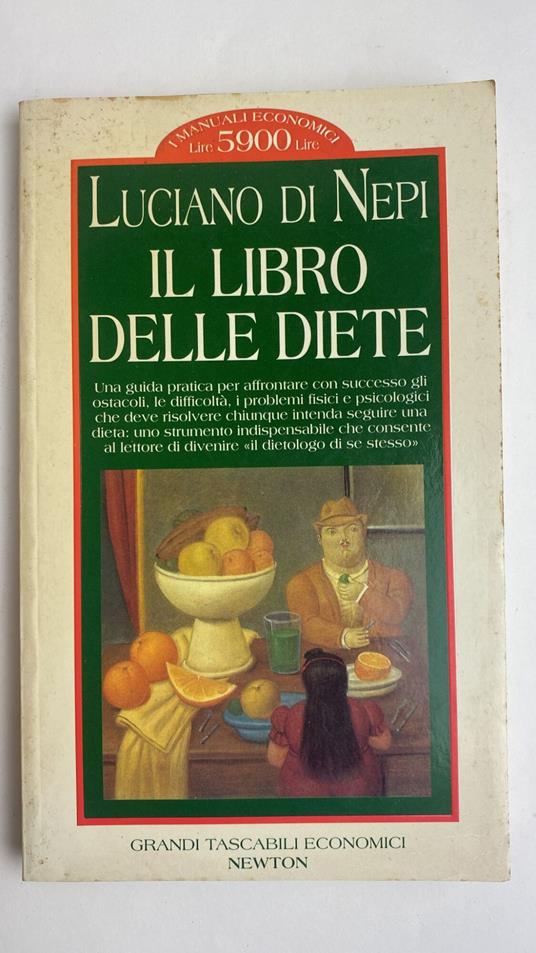 Il libro delle diete - Luciano Di Nepi - copertina