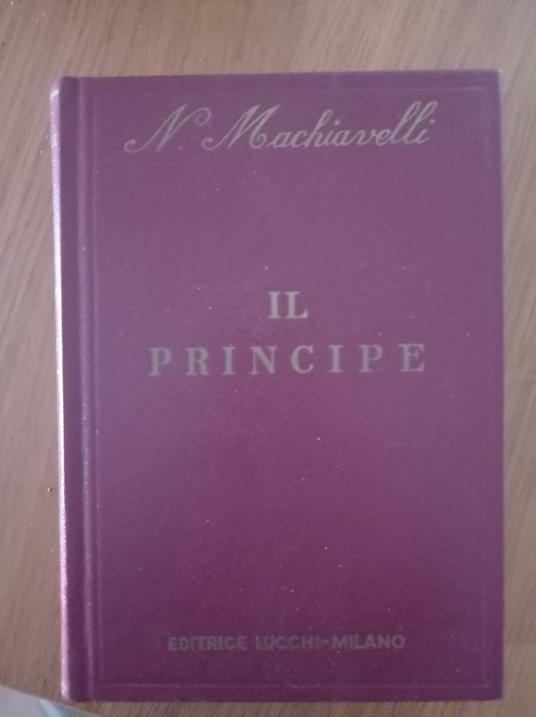 Il principe - Niccolò Machiavelli - copertina