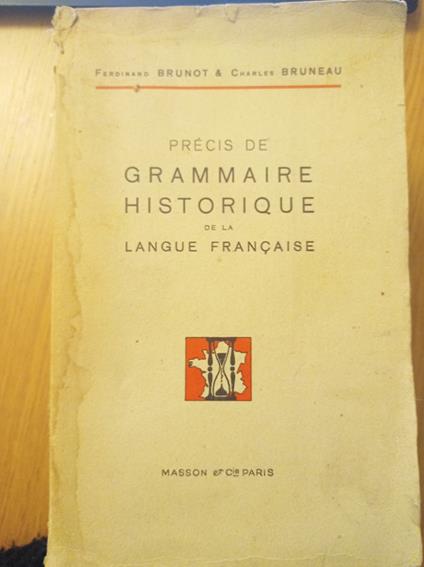 Precis de grammaire historique de la langue francaise - copertina