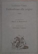 Federalismo alle origini