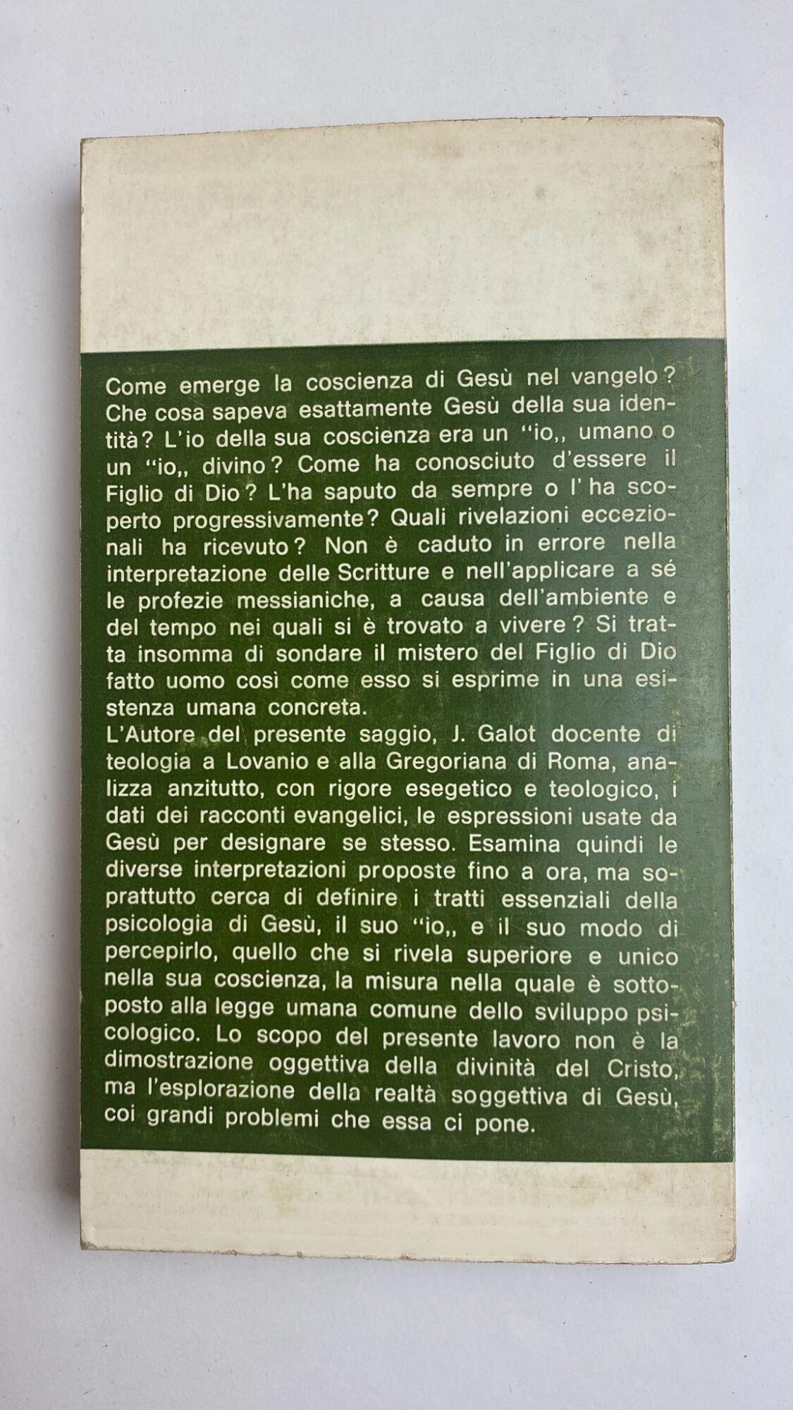 La coscienza di Gesù