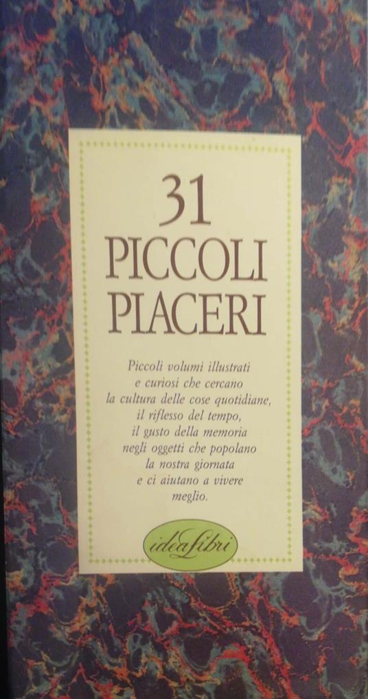 31 piccoli piaceri - Mariarosa Schiaffino - copertina