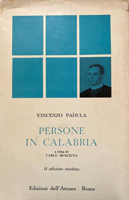 Persone in Calabria - Vincenzo Padula - copertina