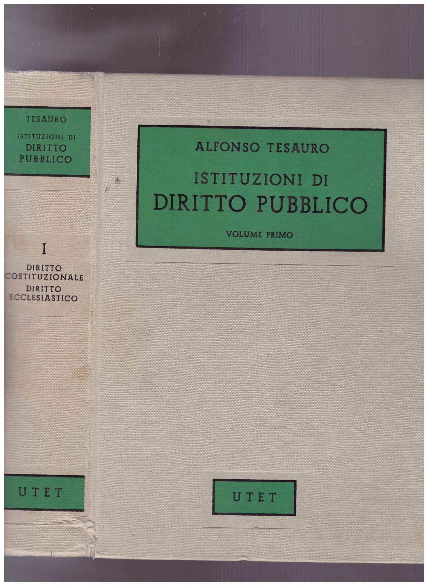 Istituzioni di diritto pubblico I