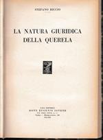 La natura giuridica della querela